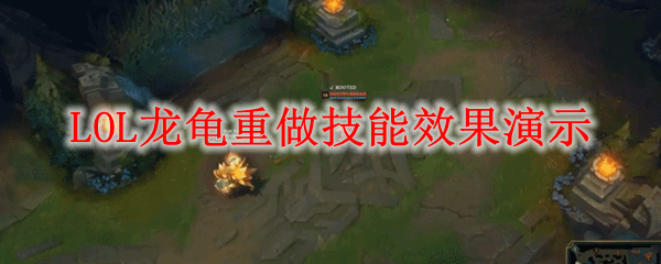 LOL龙龟重做技能效果演示