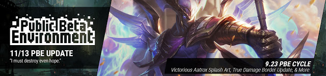 《LOL》11月14日测试服更新内容一览