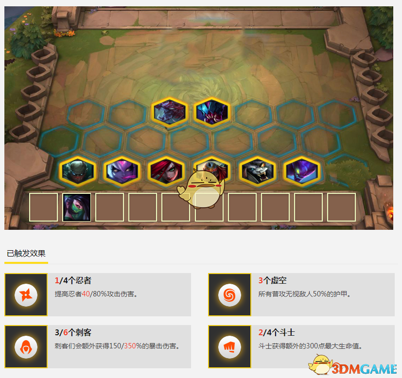 《LOL》云顶之弈虚空刺阵容推荐