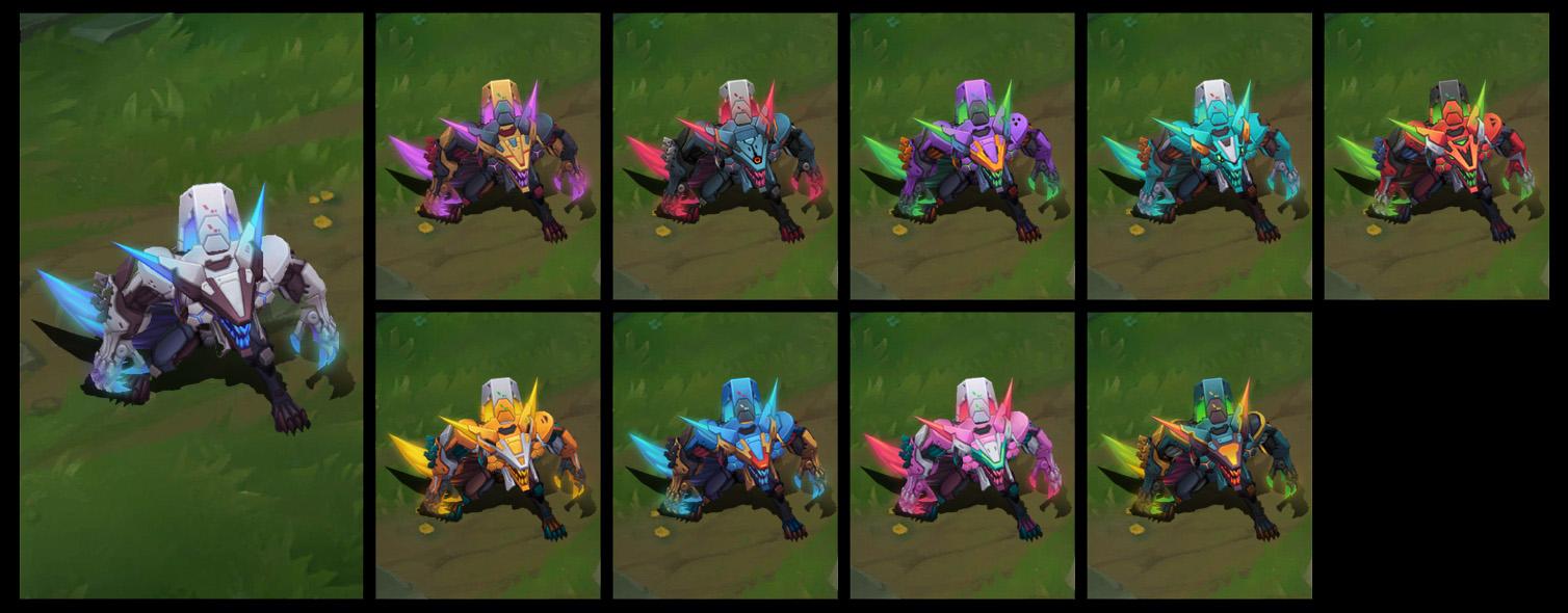 《LOL》9.15版本源计划狼人皮肤一览