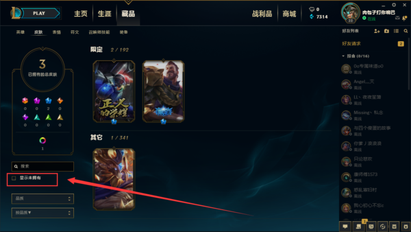 怎么查看自己的炫彩皮肤
