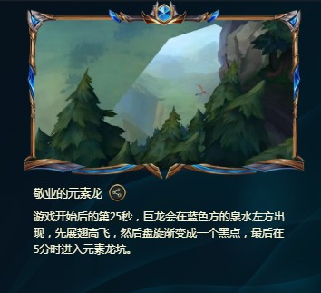 峡谷彩蛋大搜查敬业的元素龙位置