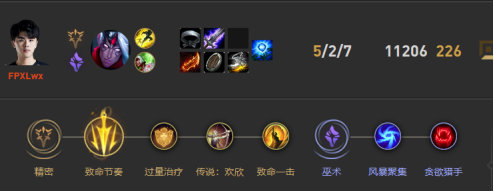 《LOL》Lwx韦鲁斯S10天赋出装介绍