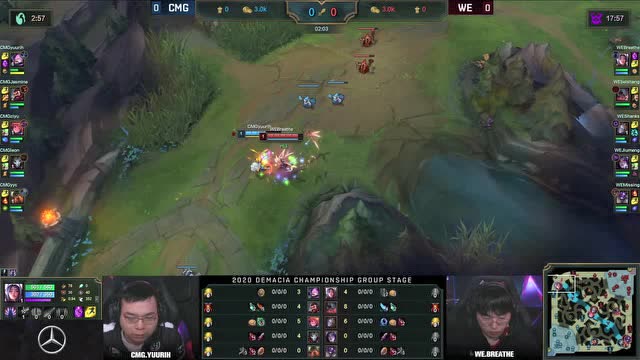 2020德玛西亚杯小组赛第二日 CMG vs WE