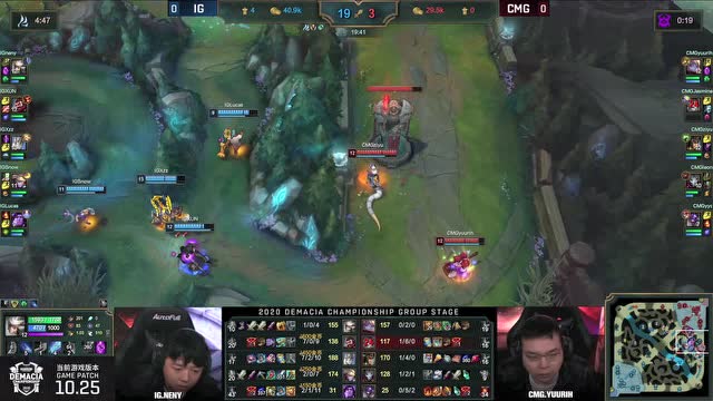 2020德玛西亚杯小组赛第二日 IG vs CMG
