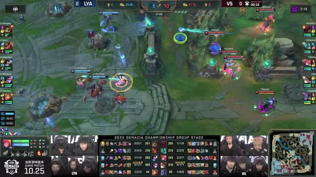 2020德玛西亚杯小组赛第二日 LYA vs V5