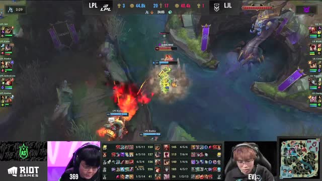2020英雄联盟全明星赛第1比赛日 LPL vs LJL