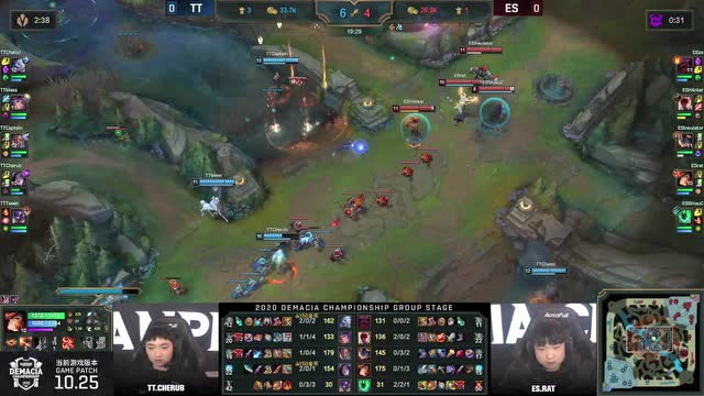 2020德玛西亚杯小组赛第二日 TT vs ES