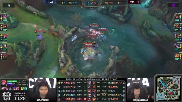 2020德玛西亚杯小组赛第二日 LYA vs YM