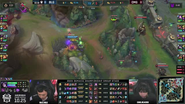 2020德玛西亚杯小组赛第二日 BLG vs CMG
