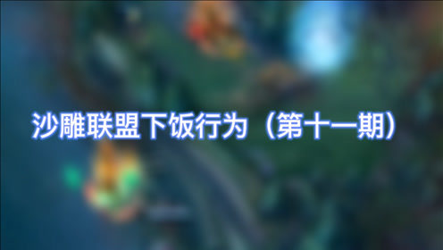 英雄联盟迷惑行为图鉴（第十一期）