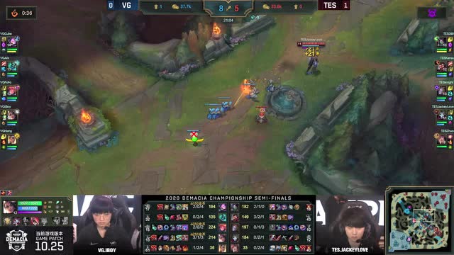 2020德玛西亚杯半决赛 TES vs VG_02