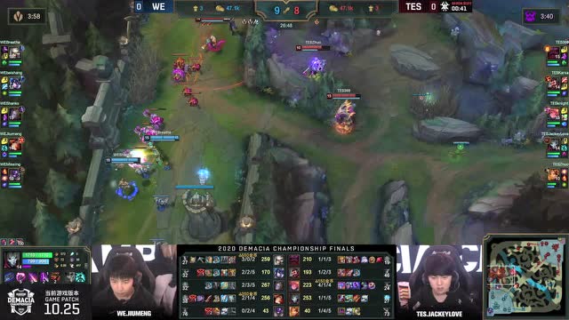 2020德玛西亚杯总决赛 TES vs WE_01