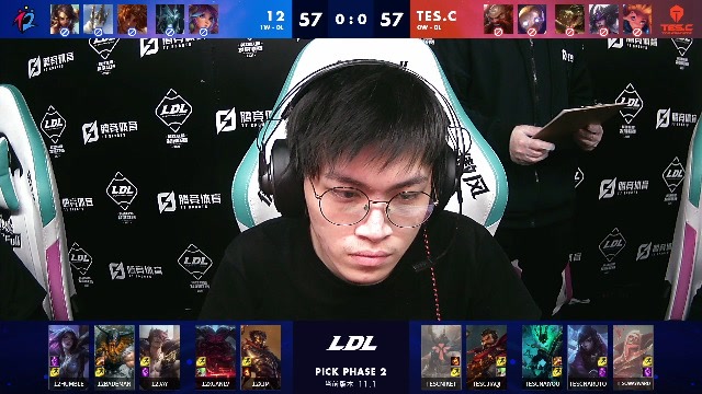 2021LDL春季赛常规赛 TES.C vs 12_01