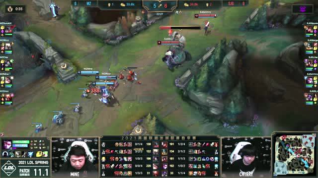 2021LDL春季赛常规赛 WZ vs SJG_01