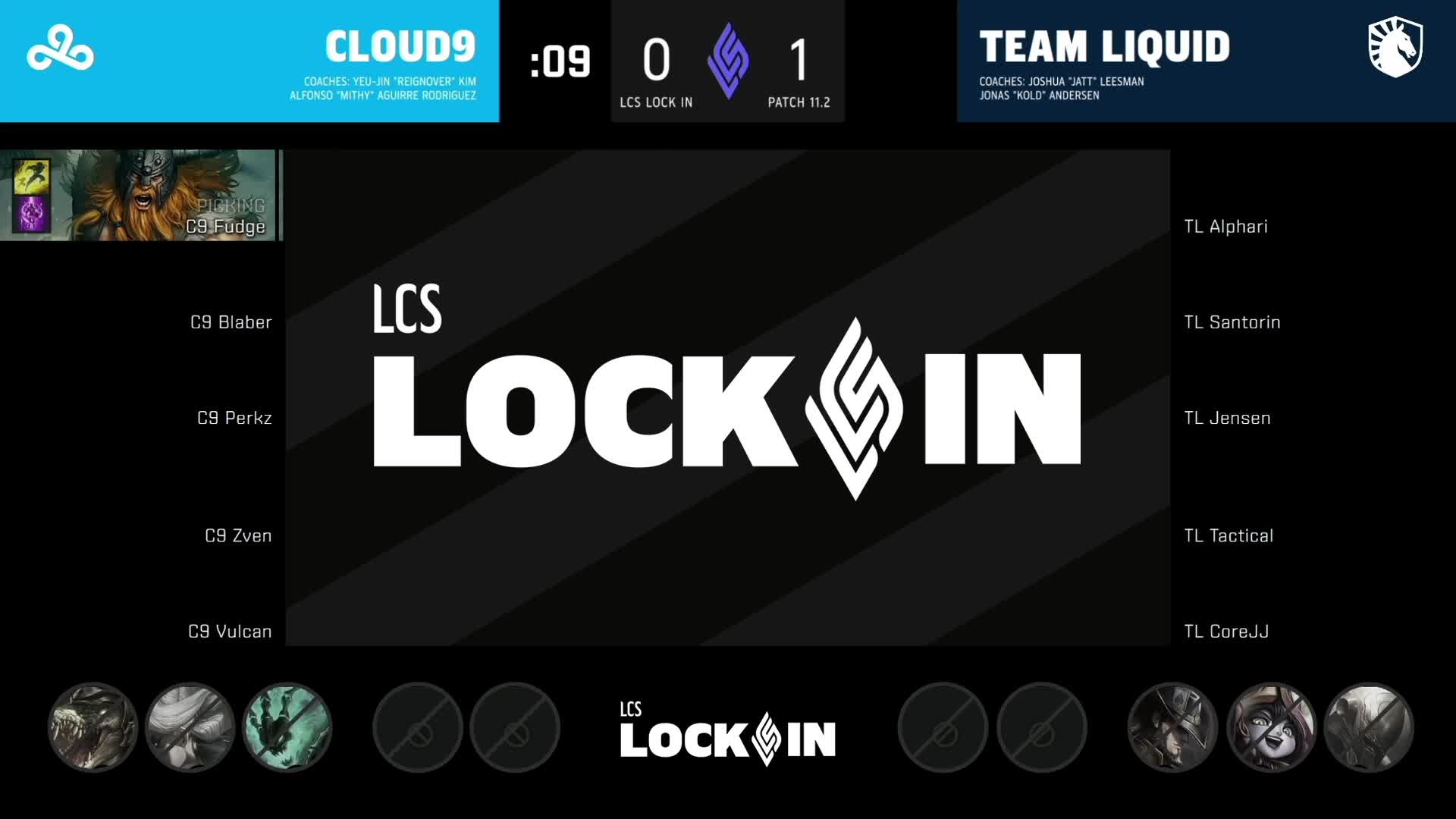2021LCS Lock in决赛 C9 vs TL#2 视频回放