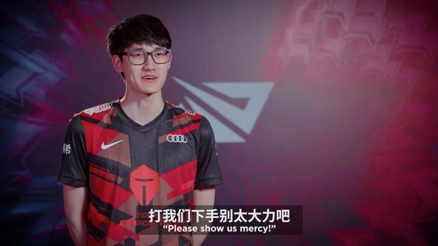FPX vs TES赛前采访：打我们下手别太大力吧