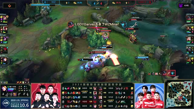 2020LDL春季赛常规赛 WZ vs LGD_01