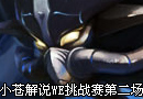 小苍解说 WE明星挑战赛第二场 太纠结了