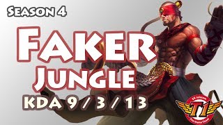 Faker盲僧打野视角 看我抓遍韩服职业选手