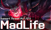 韩服王者小剧场：Madlife锤石 辅助花式杀人！