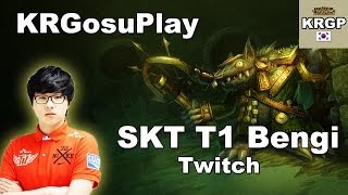 SKT Bengi老鼠打野 不迷失的笨鸡是多么可怕