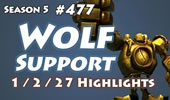 韩服王者小剧场：Wolf机器人 一抓一个准！
