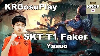 双魔王：Faker中单亚索 APDO牛头辅助