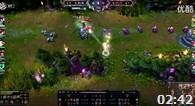 Faker中单阿卡丽 VS 吉格斯的精彩镜头