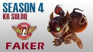 Faker中单吉格斯 各种细致的预判操作