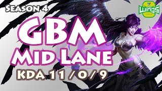 韩服OB视角：GBM中单莫甘娜 APDO武器打野