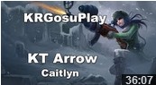 韩服高端局：KT Arrow女警大战奥巴马