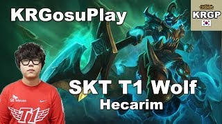 韩服OB视角：SKT T1 Wolf人马打野