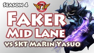 Faker中单卡萨丁视角VS亚索 Madlife布隆辅助