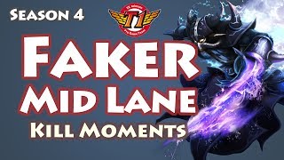 Faker卡萨丁视角 VS SKT BANG的中单发条