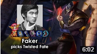 Faker中单卡牌 节奏带动机界面流畅美如画