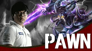 韩服王者小剧场：PawN卡萨丁，小胖的表演技！