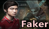 Faker中单艾克VS提莫 二级就单杀还是一贯的风格