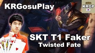 Faker卡牌大师中单视角 带领队友走向胜利