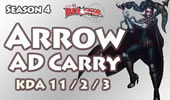 KTA Arrow薇恩VS小炮 稳定输出灵巧走位