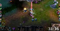 Faker中单亚索大战死歌 飘逸操作10杀