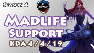 Madlife琴女辅助Faker希维尔 精彩均势局