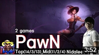 输出核心！Pawn的上中两场AP豹女集锦