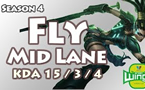 韩服OB视角：Jin Air Fly的15杀逆天豹女