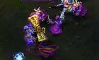 韩服高端排位：CJ Flame上单瑞兹大战吸血鬼