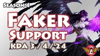 Fake莫甘娜辅助视角 VS SKT BANG布朗辅助
