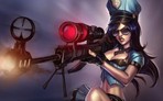 BOXBOX上单女警 1V2怒斩艾克劫双刺客！