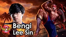 欧美王者小剧场：Bengi盲僧 野区暴力的13杀