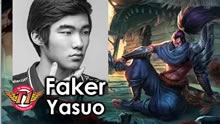 Faker中单亚索第一视角 对线奎因竟成托儿索！