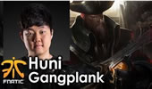 欧美王者小剧场：Huni中单船长 完成爆炸输出